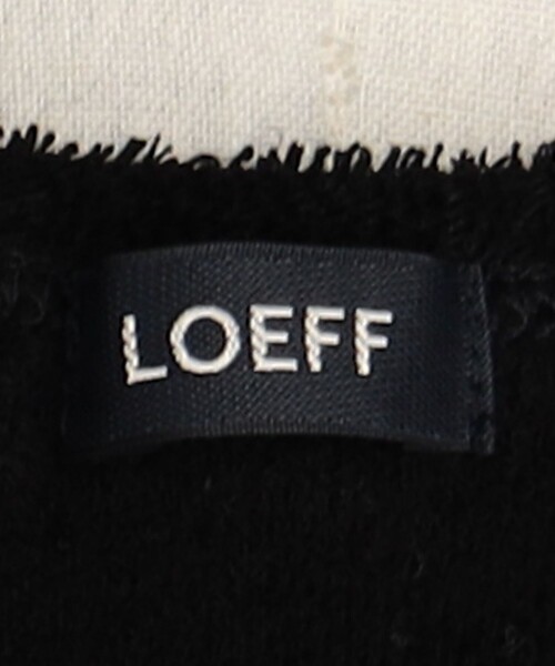 LOEFF（ロエフ）の「＜LOEFF＞パイル タンクトップ（Tシャツ/カットソー・レディース・ブラック/ホワイト・FREE）」の21枚目の写真