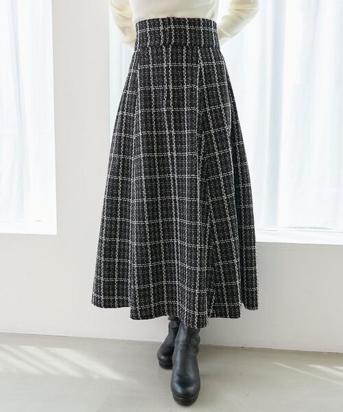 MAJESTIC LEGON(マジェスティックレゴン)の「【丈が選べる/スタイルアップが叶う】バックレースアップフレアスカート(スカート・レディース・ホワイト系その他2/グレー/オフホワイト/ブラック系その他3/ブラック系その他2/ブラック/ブラック系その他/ホワイト系その他/グレー系その他/アイボリー/ホワイト系その他3/A/ダークブラウン/ブラウン/ブラウン系その他2/ホワイト系その他4/B/ブラウン系その他5・MEDIUM/SMALL)」の19枚目の写真