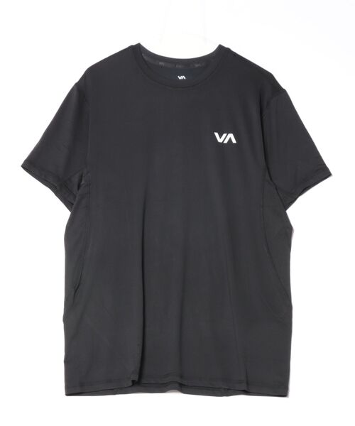 RVCA(ルーカ)の「RVCA メンズ 【VA SPORT】 PORT VENT SS 【2025年春夏モデル】/ルーカ伸縮吸汗抗菌性半袖Tシャツ(Tシャツ/カットソー・メンズ・ホワイト/ブラック/グレー系その他・SMALL/MEDIUM/LARGE/X-LARGE)」の2枚目の写真