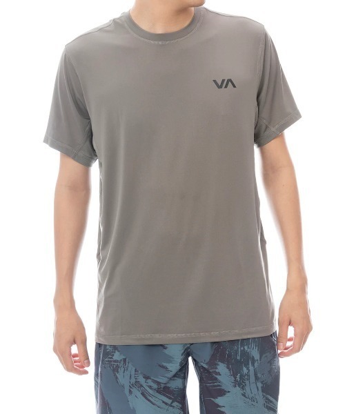 RVCA(ルーカ)の「RVCA メンズ 【VA SPORT】 PORT VENT SS 【2025年春夏モデル】/ルーカ伸縮吸汗抗菌性半袖Tシャツ(Tシャツ/カットソー・メンズ・ホワイト/ブラック/グレー系その他・SMALL/MEDIUM/LARGE/X-LARGE)」の3枚目の写真