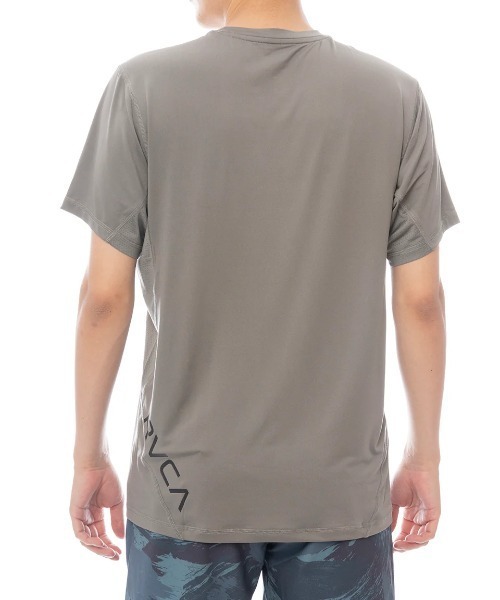 RVCA(ルーカ)の「RVCA メンズ 【VA SPORT】 PORT VENT SS 【2025年春夏モデル】/ルーカ伸縮吸汗抗菌性半袖Tシャツ(Tシャツ/カットソー・メンズ・ホワイト/ブラック/グレー系その他・SMALL/MEDIUM/LARGE/X-LARGE)」の7枚目の写真