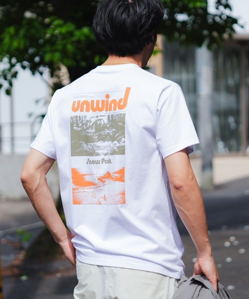  peak UNWIND グラフィック Tシャツ 3colors セール】Unwind T-Shirt（Tシャツ/カットソー）｜Snow Peak