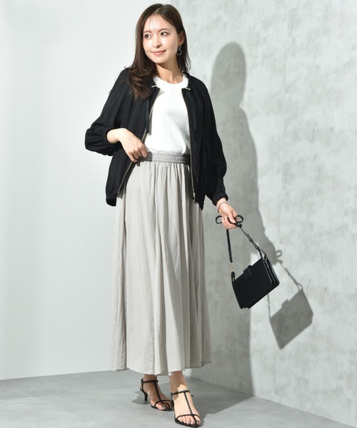 INTERPLANET（インタープラネット）の「ＣＩＣＡ配合ベーシックＴシャツ（Tシャツ/カットソー・レディース・オフホワイト/グレー/ブラック・FREE）」の22枚目の写真