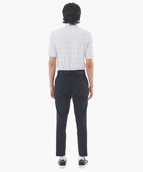 LACOSTE(ラコステ)の「ワンタックストレッチスラックス(チノパンツ・メンズ・グレー/グレイッシュブルー/ブラック/ネイビー・40/38/44/42/46)」の6枚目の写真