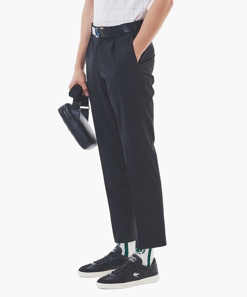 LACOSTE(ラコステ)の「ワンタックストレッチスラックス(チノパンツ・メンズ・グレー/グレイッシュブルー/ブラック/ネイビー・40/38/44/42/46)」の7枚目の写真