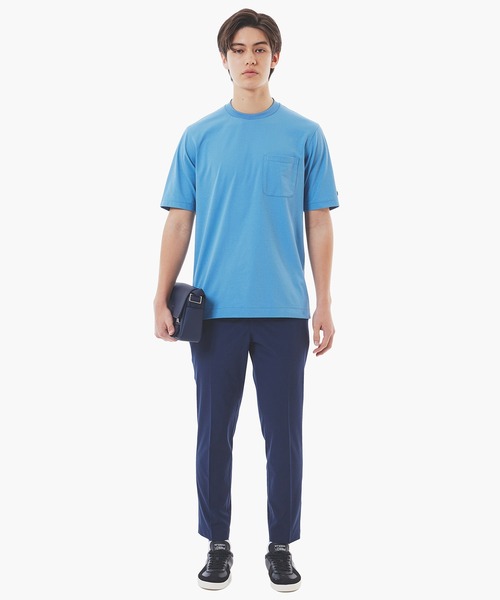 LACOSTE(ラコステ)の「ワンタックストレッチスラックス(チノパンツ・メンズ・グレー/グレイッシュブルー/ブラック/ネイビー・40/38/44/42/46)」の14枚目の写真