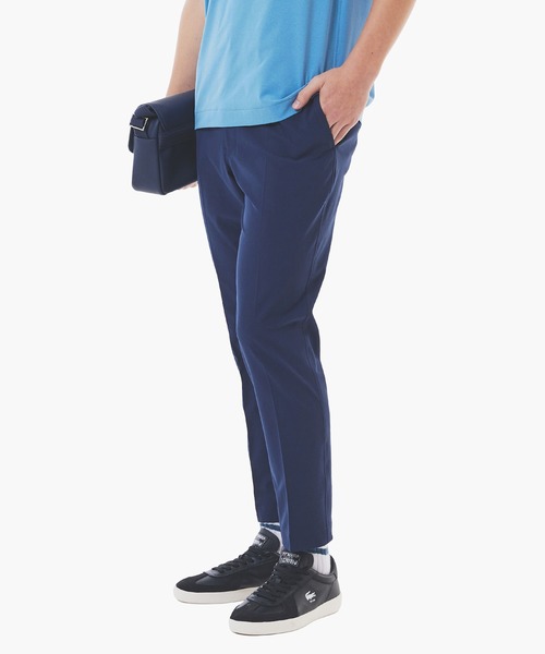 LACOSTE(ラコステ)の「ワンタックストレッチスラックス(チノパンツ・メンズ・グレー/グレイッシュブルー/ブラック/ネイビー・40/38/44/42/46)」の16枚目の写真