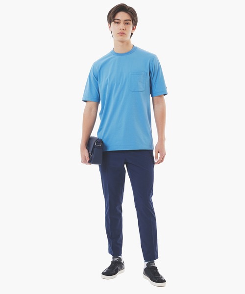 LACOSTE(ラコステ)の「ワンタックストレッチスラックス(チノパンツ・メンズ・グレー/グレイッシュブルー/ブラック/ネイビー・40/38/44/42/46)」の17枚目の写真