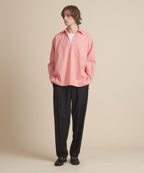 UNITED ARROWS(ユナイテッドアローズ)の「【マルチサイズ】ドレープ オールギャザー テーパード イージーパンツ -セットアップ対応-(その他パンツ・メンズ・ベージュ/ブラウン/ネイビー/オリーブ/ブラック/ダークグレー・マルチサイズ)」の7枚目の写真
