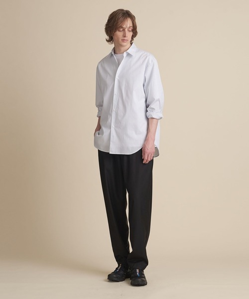 UNITED ARROWS(ユナイテッドアローズ)の「【マルチサイズ】ドレープ オールギャザー テーパード イージーパンツ -セットアップ対応-(その他パンツ・メンズ・ベージュ/ブラウン/ネイビー/オリーブ/ブラック/ダークグレー・マルチサイズ)」の9枚目の写真