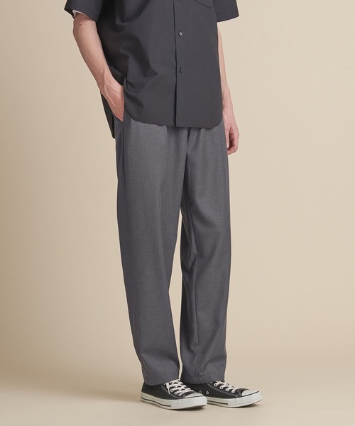UNITED ARROWS(ユナイテッドアローズ)の「【マルチサイズ】ドレープ オールギャザー テーパード イージーパンツ -セットアップ対応-(その他パンツ・メンズ・ベージュ/ブラウン/ネイビー/オリーブ/ブラック/ダークグレー・マルチサイズ)」の12枚目の写真