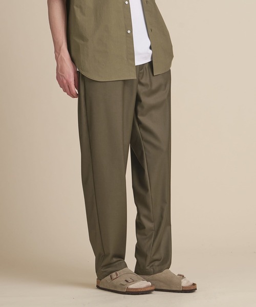 UNITED ARROWS(ユナイテッドアローズ)の「【マルチサイズ】ドレープ オールギャザー テーパード イージーパンツ -セットアップ対応-(その他パンツ・メンズ・ベージュ/ブラウン/ネイビー/オリーブ/ブラック/ダークグレー・マルチサイズ)」の16枚目の写真