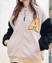 Bling Leads（ブリングリーズ）の「【RS】【Bling leads】ボアスタジアムジャンパー（スタジャン）」