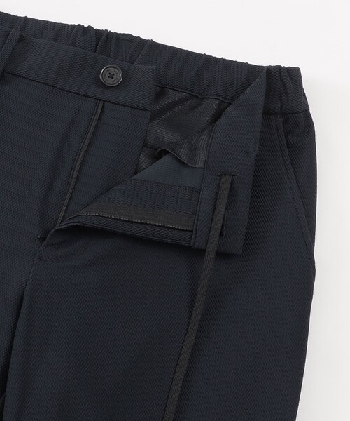 【送料無料】BLACK LABEL CRESTBRIDGEのスラックス　黒 セール】【BLACK lab.】3Dワープニットトラウザーズ（スラックス