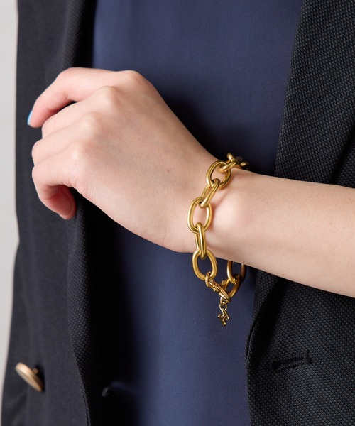 COLLAGE GALLARDAGALANTE（コラージュガリャルダガランテ）の「HARPIE/INDIANA（ブレスレット・レディース・ゴールド・FREE）」の2枚目の写真