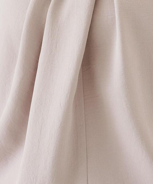 UNTITLED（アンタイトル）の「【セットアップ可/接触冷感/イージーケア】リラクミスト　2WAYブラウス（シャツ/ブラウス・レディース・ベージュ/ネイビー/ブラック/オフホワイト/チャコールグレー・00/01/02/03/04/44/46/48/50）」の20枚目の写真