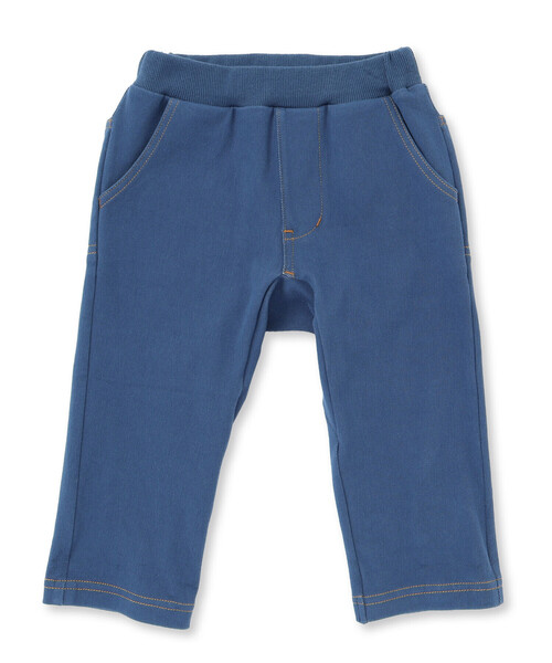 Noeil aime BeBe（ノイユエイムベベ）の「6分丈デニムニットパンツ(80~130cm)（その他パンツ・キッズ・ブルー/グレー/ベージュ・110cm/120cm/130cm）」の10枚目の写真