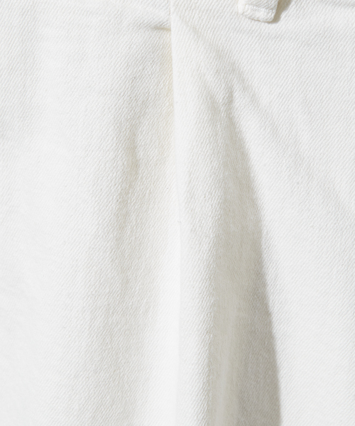 RED CARD TOKYO（レッドカード）の「【RED CARD TOKYO】Slack / デニムスラックス（デニムパンツ・メンズ・ホワイト/ダークネイビー・32/30/31/28/29）」の11枚目の写真