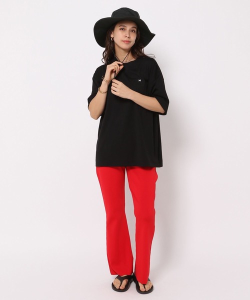 NEW ERA(ニューエラ)の「【HEREIAM】NEWERA別注/AdventureHAT WIRE in 2.0(ハット・レディース・ベージュ/ブラック・MEDIUM)」の4枚目の写真