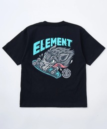 ELEMENT（エレメント）の「ELEMENT キッズ TIMBER WOLF SS YOUTH Tシャツ 【2025年春夏モデル】/エレメントキッズTIMBERコラボバックプリント半袖Tシャツ（Tシャツ/カットソー）」