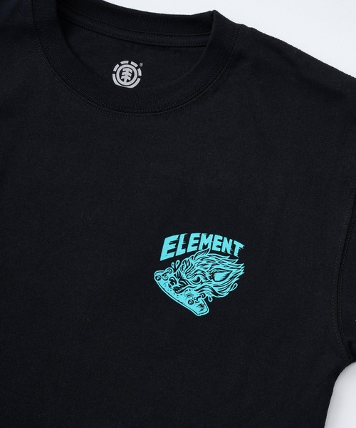 ELEMENT(エレメント)の「ELEMENT キッズ TIMBER WOLF SS YOUTH Tシャツ 【2025年春夏モデル】/エレメントキッズTIMBERコラボバックプリント半袖Tシャツ(Tシャツ/カットソー・キッズ・グリーン系その他/ブラック/ブラック×レッド・LARGE/MEDIUM/SMALL/X-LARGE)」の5枚目の写真