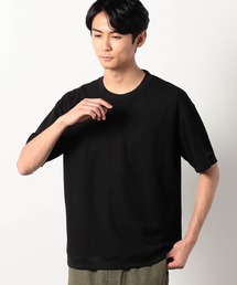 Grand PARK | ラッセル鹿の子オーバーネックリブTシャツ(Tシャツ/カットソー)