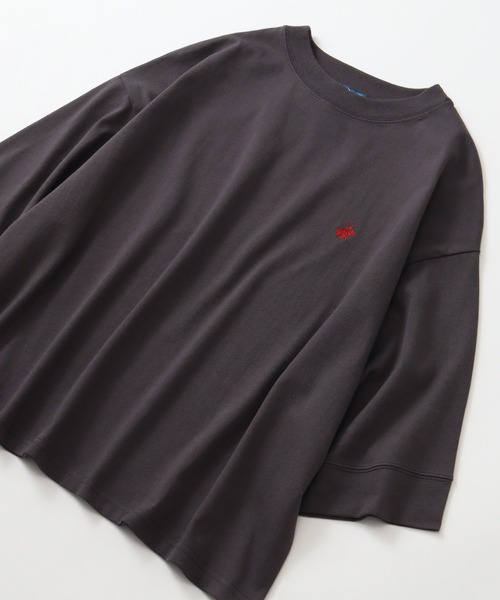 BEVERLY HILLS POLO CLUB(ビバリーヒルズポロクラブ)の「【BEVERLY HILLS POLO CLUB/ビバリーヒルズポロクラブ】 ワイドスリーブTシャツ(Tシャツ/カットソー・レディース・ライトベージュ/スミクロ/オフホワイト/サックスブルー・M)」の21枚目の写真