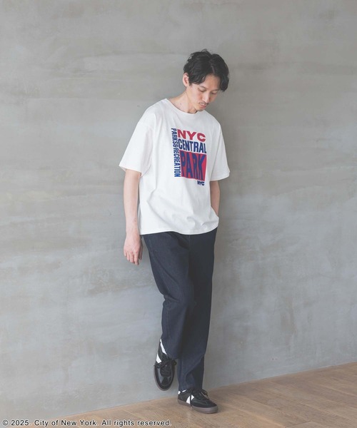 GLOBAL WORK（グローバルワーク）の「NYC＊プリントT半袖/329191（Tシャツ/カットソー・レディース・オフホワイト/チャコールグレー・MEDIUM/X-LARGE）」の8枚目の写真