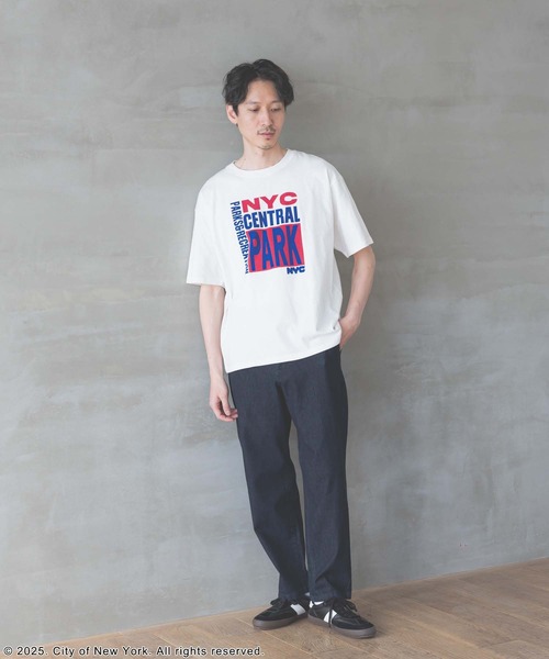 GLOBAL WORK（グローバルワーク）の「NYC＊プリントT半袖/329191（Tシャツ/カットソー・レディース・オフホワイト/チャコールグレー・MEDIUM/X-LARGE）」の9枚目の写真