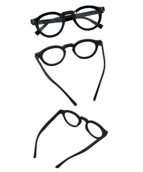 KOBE LETTUCE（コウベレタス）の「[ 春名亜美さんセレクト ]選べるフレームファッショングラス（サングラス・レディース・ブラウン系/ブラック×ブルー/ブラック×ブラック/ブラック系1/ブラック系・FREE）」の8枚目の写真