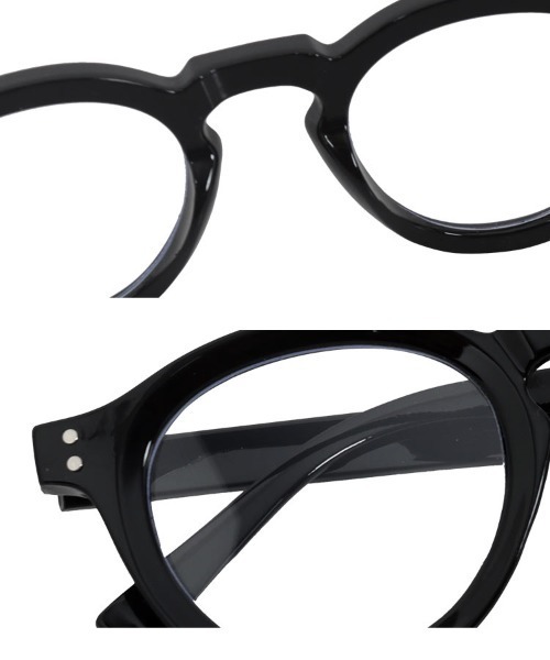 KOBE LETTUCE（コウベレタス）の「[ 春名亜美さんセレクト ]選べるフレームファッショングラス（サングラス・レディース・ブラウン系/ブラック×ブルー/ブラック×ブラック/ブラック系1/ブラック系・FREE）」の9枚目の写真