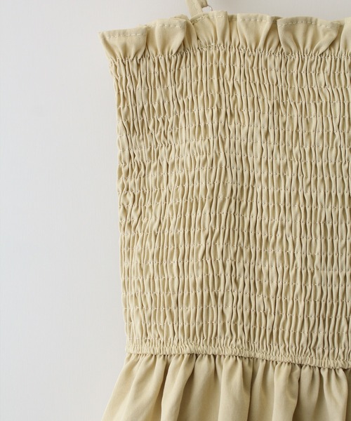 SpRay（スプレイ）の「シャーリングジャケットｘキャミワンピース（ワンピース・レディース・ブラック/アイボリー/ベージュ・FREE）」の12枚目の写真