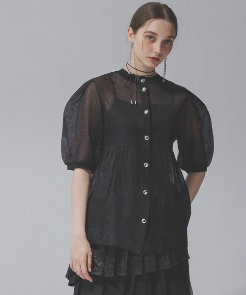 セール】ペプラムシアーカーディガン(HARE)（カーディガン/ボレロ