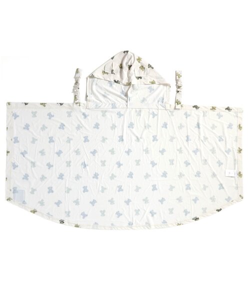 apres les cours(アプレレクール)の「【UVカット/3WAY】ひんやりマルチポンチョ(ブランケット・キッズ・ピンク/アイボリー・FREE)」の18枚目の写真