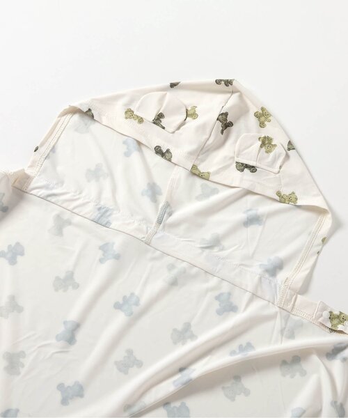 apres les cours(アプレレクール)の「【UVカット/3WAY】ひんやりマルチポンチョ(ブランケット・キッズ・ピンク/アイボリー・FREE)」の5枚目の写真