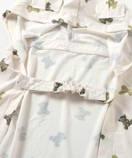 apres les cours(アプレレクール)の「【UVカット/3WAY】ひんやりマルチポンチョ(ブランケット・キッズ・ピンク/アイボリー・FREE)」の8枚目の写真