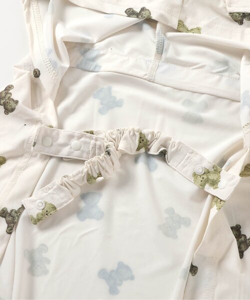 apres les cours(アプレレクール)の「【UVカット/3WAY】ひんやりマルチポンチョ(ブランケット・キッズ・ピンク/アイボリー・FREE)」の9枚目の写真