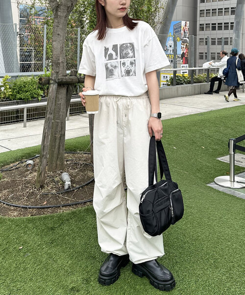 【ACLENT】ドロストミリタリーワイドパンツ ドロストミリタリーワイドパンツ｜ACLENT（アクレント）