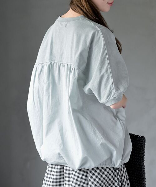 rps（アールピーエス）の「ピグメント天竺ドルマンドロストプルオーバー（その他トップス・レディース・グリーン/パープル/ブラック・フリー）」の18枚目の写真