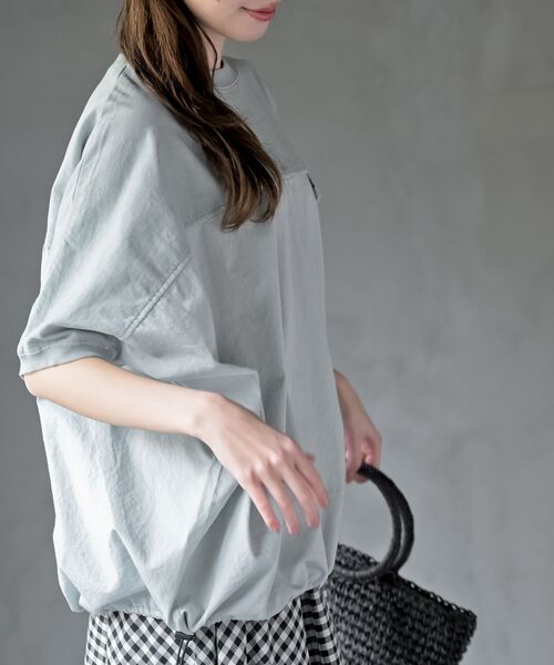 rps（アールピーエス）の「ピグメント天竺ドルマンドロストプルオーバー（その他トップス・レディース・グリーン/パープル/ブラック・フリー）」の19枚目の写真