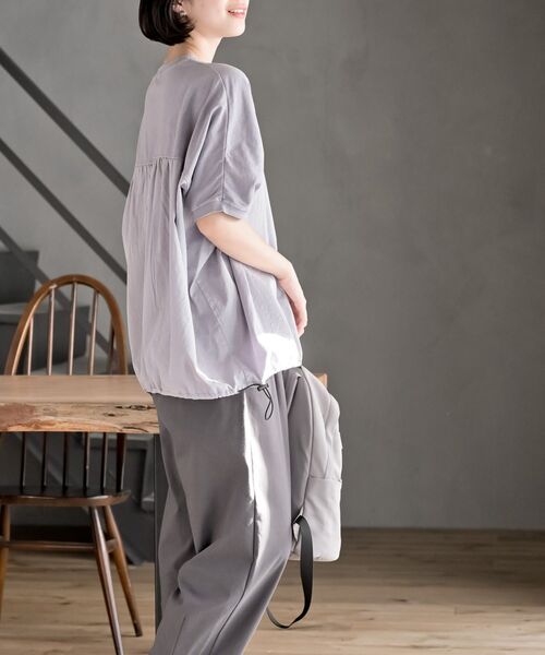 rps（アールピーエス）の「ピグメント天竺ドルマンドロストプルオーバー（その他トップス・レディース・グリーン/パープル/ブラック・フリー）」の22枚目の写真