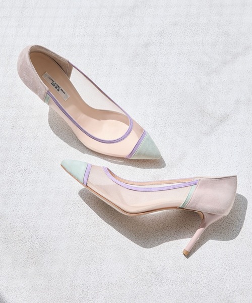 SEVEN TWELVE THIRTY(セヴントゥエルヴサーティー)の「LovelyWalkプラス チュールコンビパンプス(パンプス・レディース・ベージュ系その他/マルチ/ブラック/パイソン・22cm/22.5cm/23cm/23.5cm/24cm/24.5cm)」の17枚目の写真