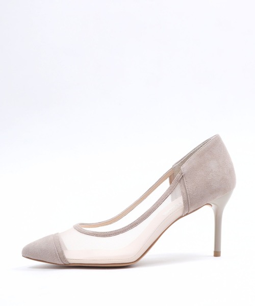 SEVEN TWELVE THIRTY(セヴントゥエルヴサーティー)の「LovelyWalkプラス チュールコンビパンプス(パンプス・レディース・ベージュ系その他/マルチ/ブラック/パイソン・22cm/22.5cm/23cm/23.5cm/24cm/24.5cm)」の13枚目の写真
