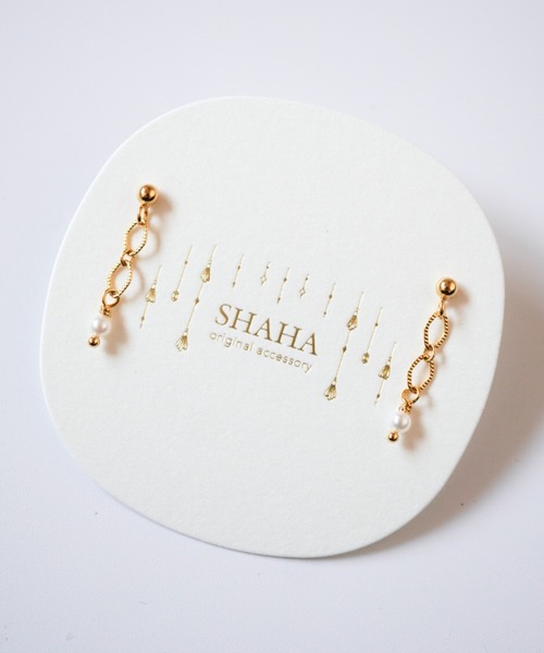 tone(トーン)の「【SHAHA】《SHAHA》スタイリッシュな金具とあこや真珠のサージカルステンレスピアス/シンプル/上品/パール/アコヤ/pearl(MA)(ピアス(両耳用)・レディース・その他1/その他2・FREE)」の14枚目の写真