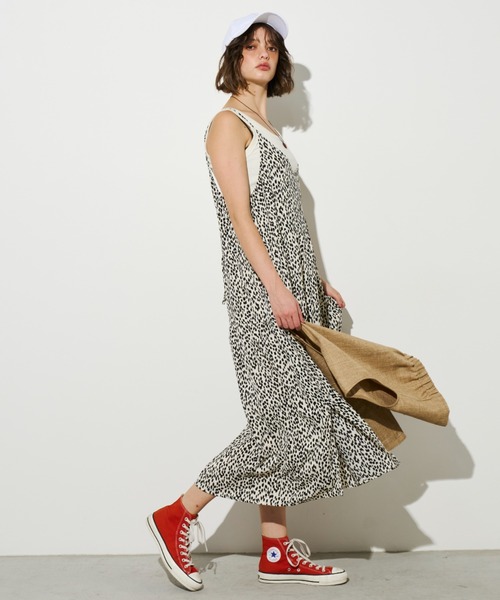 ダイアグラム　ハートレオパードワンピース ハートレオパードワンピース | DRESS | OBLI