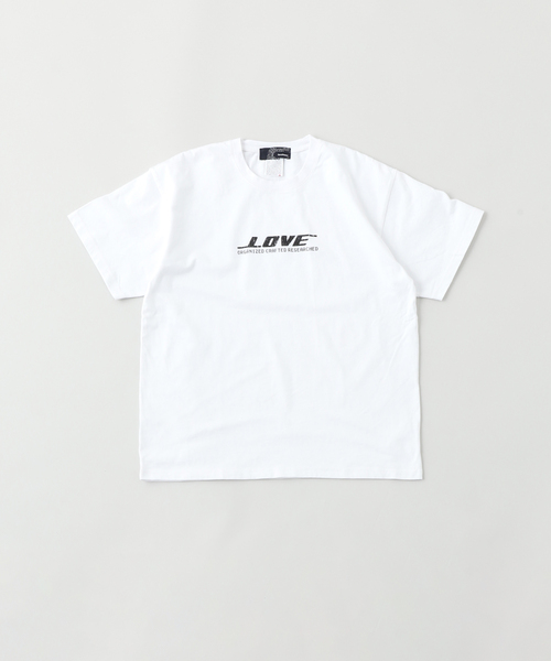 BAYCREW'S DEPO(ベイクルーズデポ)の「SandWaterr / サンドウォーター LOVE SOUNDS TEE Knuu SW-C0413(Tシャツ/カットソー・メンズ・ホワイト/ブラック・SMALL/MEDIUM)」の2枚目の写真