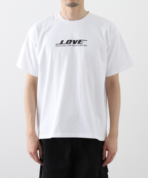BAYCREW'S DEPO(ベイクルーズデポ)の「SandWaterr / サンドウォーター LOVE SOUNDS TEE Knuu SW-C0413(Tシャツ/カットソー・メンズ・ホワイト/ブラック・SMALL/MEDIUM)」の6枚目の写真