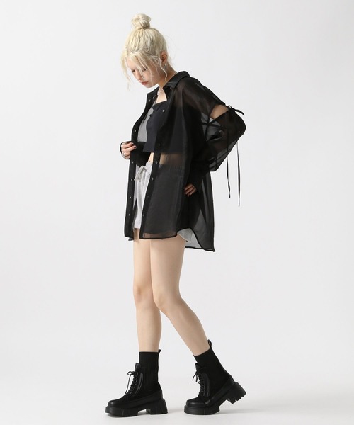 FOREVER 21（フォーエバー トゥエンティーワン）の「【2025SS】スウェットショートパンツ（スウェットパンツ・レディース・グレー/ブルー/ブラック・SMALL/MEDIUM）」の12枚目の写真