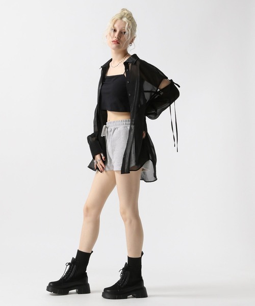 FOREVER 21（フォーエバー トゥエンティーワン）の「【2025SS】スウェットショートパンツ（スウェットパンツ・レディース・グレー/ブルー/ブラック・SMALL/MEDIUM）」の13枚目の写真