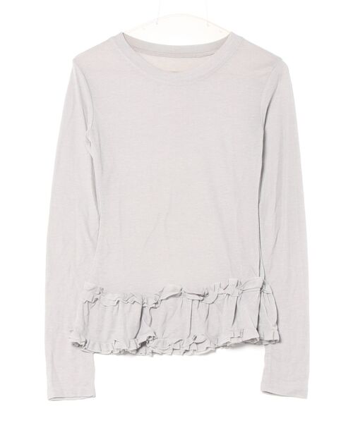 merrylatte(メリーラテ)の「【2点セット】フリルレイヤードトップス(その他トップス・レディース・グレー/ライトブルー・MEDIUM/FREE)」の21枚目の写真